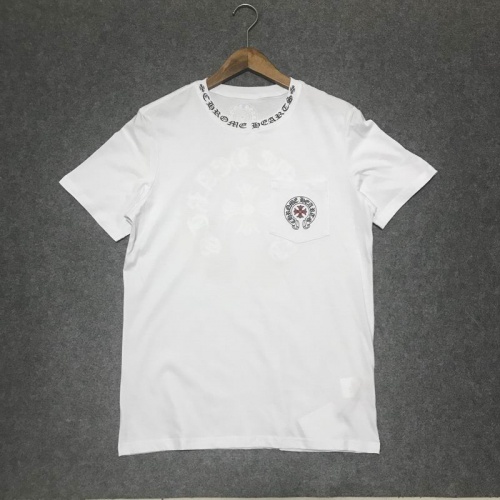 Cheap Chrome Hearts T-Shirts Short Sleeved For Men #488461 Replica Wholesale [$29.00 USD] [ITEM#488461] on Replica Chrome Hearts T-Shirts
