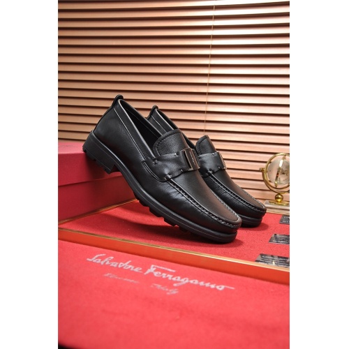 Cheap Salvatore Ferragamo SF Leather Shoes For Men #488480 Replica Wholesale [$92.00 USD] [ITEM#488480] on Replica Salvatore Ferragamo Leather Shoes