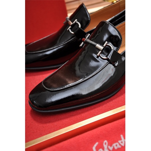 Cheap Salvatore Ferragamo SF Leather Shoes For Men #488499 Replica Wholesale [$82.00 USD] [ITEM#488499] on Replica Salvatore Ferragamo Leather Shoes