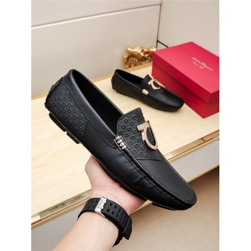 Cheap Salvatore Ferragamo SF Leather Shoes For Men #488504 Replica Wholesale [$69.00 USD] [ITEM#488504] on Replica Salvatore Ferragamo Leather Shoes