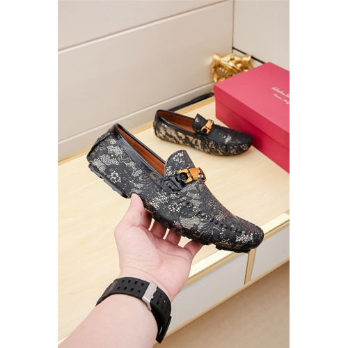 Cheap Salvatore Ferragamo SF Leather Shoes For Men #488516 Replica Wholesale [$75.00 USD] [ITEM#488516] on Replica Salvatore Ferragamo Leather Shoes