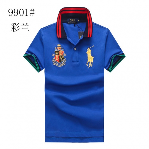 Cheap Ralph Lauren Polo T-Shirts Short Sleeved For Men #488548 Replica Wholesale [$25.00 USD] [ITEM#488548] on Replica Ralph Lauren Polo T-Shirts