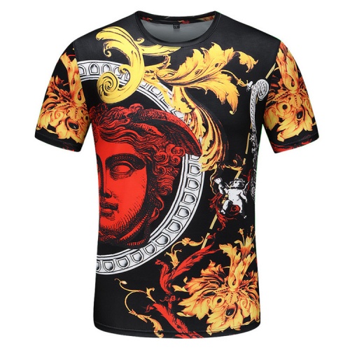 Cheap Versace T-Shirts Short Sleeved For Men #488993 Replica Wholesale [$26.50 USD] [ITEM#488993] on Replica Versace T-Shirts