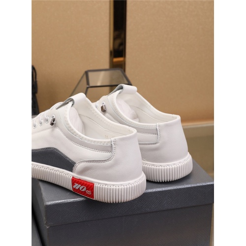 Cheap Prada Casual Shoes For Men #489241 Replica Wholesale [$80.00 USD] [ITEM#489241] on Replica Prada Flat Shoes