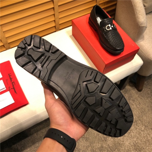 Cheap Salvatore Ferragamo SF Leather Shoes For Men #489655 Replica Wholesale [$99.99 USD] [ITEM#489655] on Replica Salvatore Ferragamo Leather Shoes