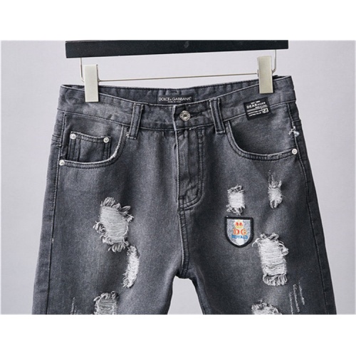 Cheap Dolce &amp; Gabbana D&amp;G Jeans For Men #489898 Replica Wholesale [$41.00 USD] [ITEM#489898] on Replica Dolce &amp; Gabbana D&amp;G Jeans