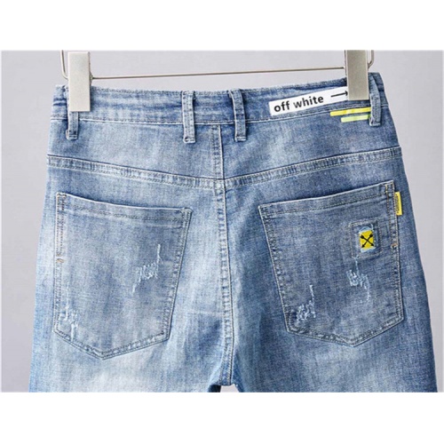 Cheap Off-White Jeans For Men #489902 Replica Wholesale [$41.00 USD] [ITEM#489902] on Replica Off-White Jeans
