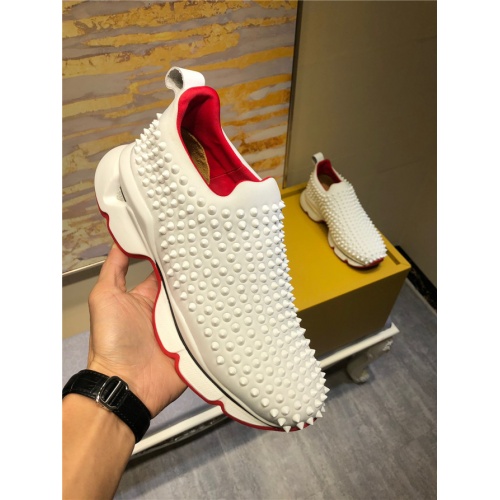 Cheap Christian Louboutin CL Casual Shoes For Men #490388 Replica Wholesale [$111.00 USD] [ITEM#490388] on Replica Christian Louboutin Casual Shoes