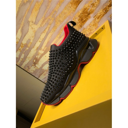 Cheap Christian Louboutin CL Casual Shoes For Men #490389 Replica Wholesale [$111.00 USD] [ITEM#490389] on Replica Christian Louboutin Casual Shoes