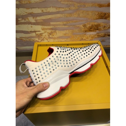 Cheap Christian Louboutin CL Casual Shoes For Men #490391 Replica Wholesale [$111.00 USD] [ITEM#490391] on Replica Christian Louboutin Casual Shoes