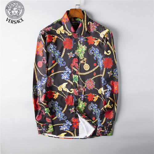 Cheap Versace Fashion Shirts Long Sleeved For Men #492211 Replica Wholesale [$38.00 USD] [ITEM#492211] on Replica Versace Shirts