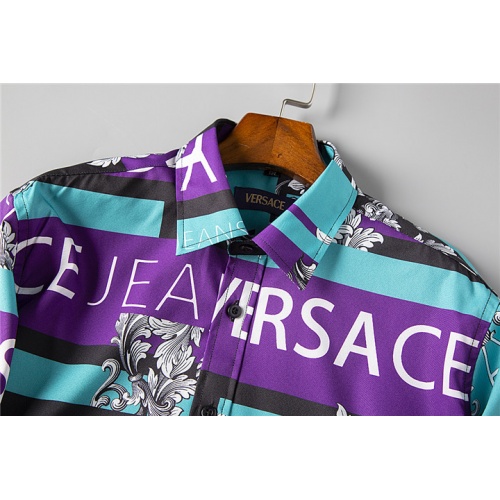 Cheap Versace Fashion Shirts Long Sleeved For Men #492215 Replica Wholesale [$38.00 USD] [ITEM#492215] on Replica Versace Shirts