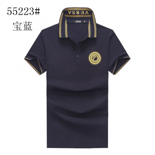 Cheap Versace T-Shirts Short Sleeved For Men #492605 Replica Wholesale [$22.00 USD] [ITEM#492605] on Replica Versace T-Shirts
