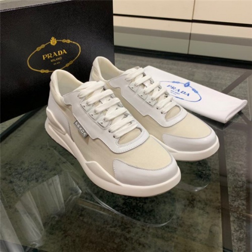 Cheap Prada Casual Shoes For Men #495306 Replica Wholesale [$80.00 USD] [ITEM#495306] on Replica Prada Flat Shoes
