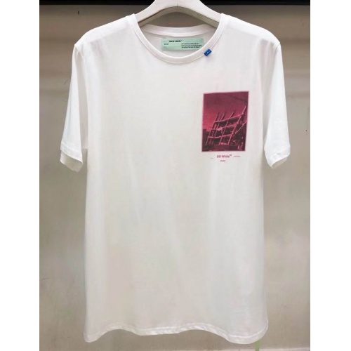 Cheap OFF-White T-Shirts Short Sleeved For Men #495482 Replica Wholesale [$26.50 USD] [ITEM#495482] on Replica Off-White T-Shirts