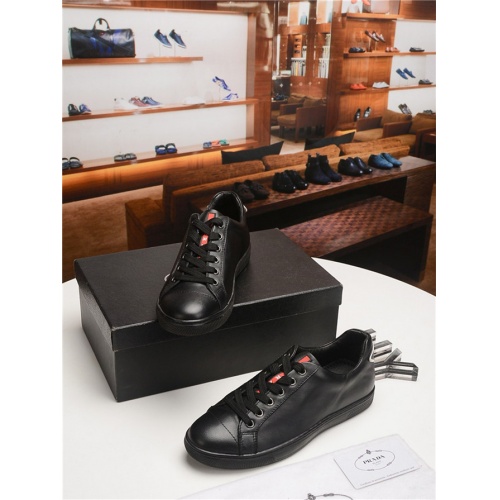 Cheap Prada Casual Shoes For Men #496323 Replica Wholesale [$80.00 USD] [ITEM#496323] on Replica Prada Flat Shoes