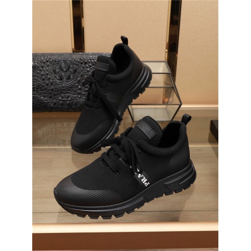 Cheap Prada Casual Shoes For Men #496350 Replica Wholesale [$78.00 USD] [ITEM#496350] on Replica Prada Flat Shoes