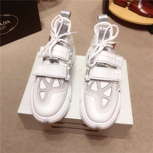 Cheap Prada Casual Shoes For Men #496358 Replica Wholesale [$82.00 USD] [ITEM#496358] on Replica Prada Flat Shoes