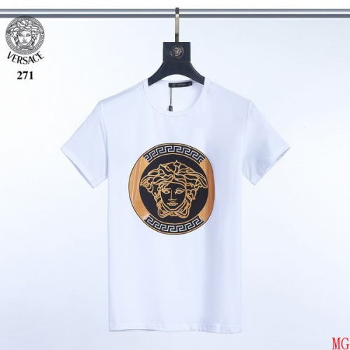 Cheap Versace T-Shirts Short Sleeved For Men #496494 Replica Wholesale [$25.00 USD] [ITEM#496494] on Replica Versace T-Shirts