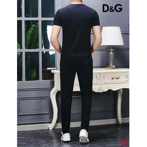 Cheap Dolce &amp; Gabbana D&amp;G Tracksuits Short Sleeved For Men #496548 Replica Wholesale [$62.00 USD] [ITEM#496548] on Replica Dolce &amp; Gabbana D&amp;G Tracksuits