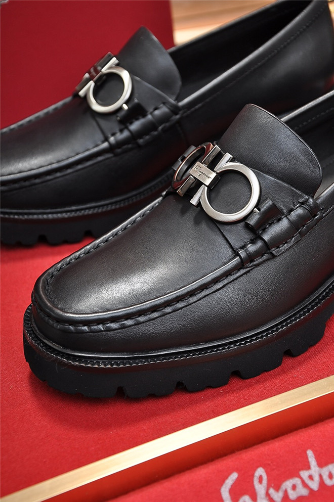Cheap Salvatore Ferragamo SF Leather Shoes For Men #488493 Replica ...