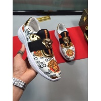 Cheap Versace Casual Shoes For Men #487944 Replica Wholesale [$75.00 USD] [ITEM#487944] on Replica Versace Flat Shoes