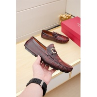 Cheap Salvatore Ferragamo SF Leather Shoes For Men #488513 Replica Wholesale [$75.00 USD] [ITEM#488513] on Replica Salvatore Ferragamo Leather Shoes