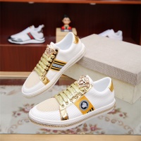Cheap Versace Casual Shoes For Men #494846 Replica Wholesale [$78.00 USD] [ITEM#494846] on Replica Versace Flat Shoes