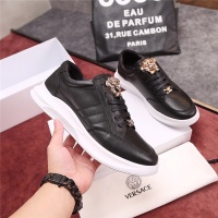 Cheap Versace Casual Shoes For Men #496189 Replica Wholesale [$85.00 USD] [ITEM#496189] on Replica Versace Flat Shoes