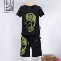 Cheap Philipp Plein PP Tracksuits Short Sleeved For Men #496532 Replica Wholesale [$66.00 USD] [ITEM#496532] on Replica Philipp Plein PP Tracksuits