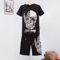 Cheap Philipp Plein PP Tracksuits Short Sleeved For Men #496540 Replica Wholesale [$66.00 USD] [ITEM#496540] on Replica Philipp Plein PP Tracksuits
