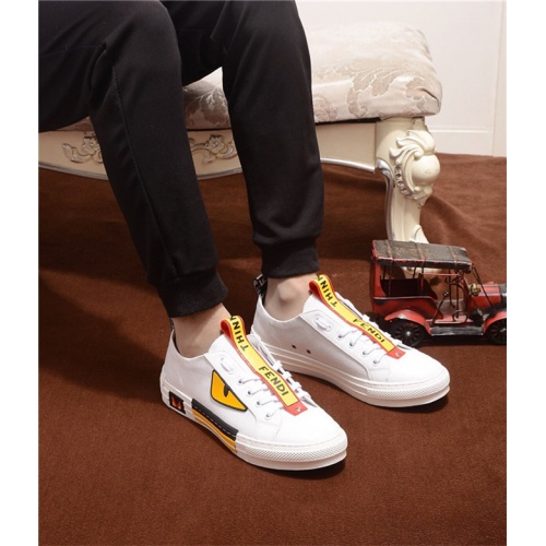 Cheap Fendi Casual Shoes For Men #496793 Replica Wholesale [$80.00 USD] [ITEM#496793] on Replica Fendi Casual Shoes