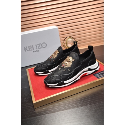 Cheap Kenzo Casual Shoes For Men #497117 Replica Wholesale [$69.00 USD] [ITEM#497117] on Replica Kenzo Shoes