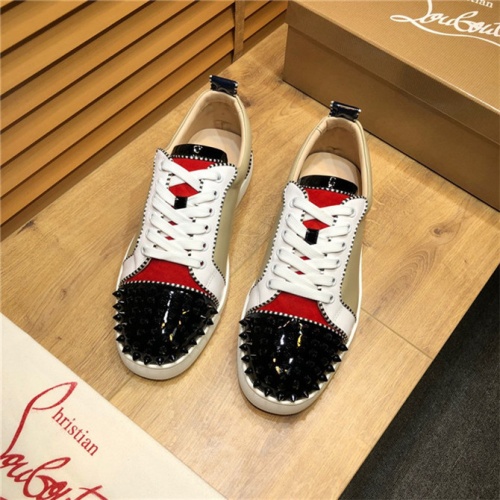 Cheap Christian Louboutin CL Shoes For Men #497133 Replica Wholesale [$99.00 USD] [ITEM#497133] on Replica Christian Louboutin Casual Shoes
