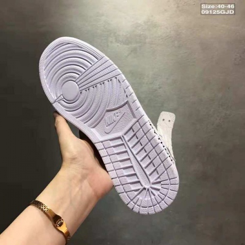 Cheap Nike Air Jordan 1 &amp; Off-White For Men #497437 Replica Wholesale [$58.00 USD] [ITEM#497437] on Replica Air Jordan Shoes for New