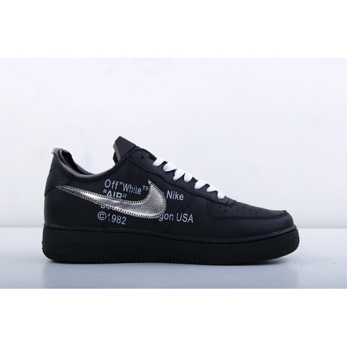 Cheap Nike Air Force 1 &amp; Off-White For Women #497447 Replica Wholesale [$76.00 USD] [ITEM#497447] on Replica Nike Air Force 1