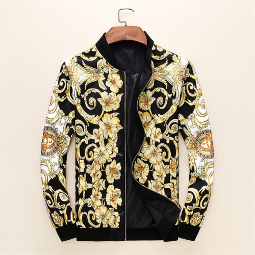 Cheap Versace Jackets Long Sleeved For Men #497458 Replica Wholesale [$52.00 USD] [ITEM#497458] on Replica Versace Jackets