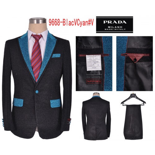 Cheap Prada Two-Piece Suits Long Sleeved For Men #497475 Replica Wholesale [$93.00 USD] [ITEM#497475] on Replica Prada Suits