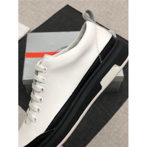 Cheap Prada Casual Shoes For Men #497584 Replica Wholesale [$75.00 USD] [ITEM#497584] on Replica Prada Flat Shoes