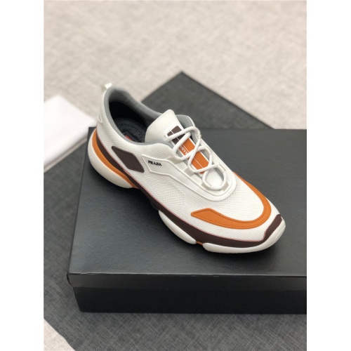 Cheap Prada Casual Shoes For Men #497588 Replica Wholesale [$95.00 USD] [ITEM#497588] on Replica Prada Flat Shoes