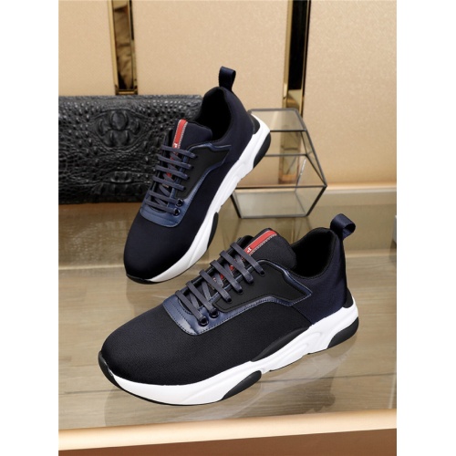 Cheap Prada Casual Shoes For Men #497698 Replica Wholesale [$80.00 USD] [ITEM#497698] on Replica Prada Flat Shoes