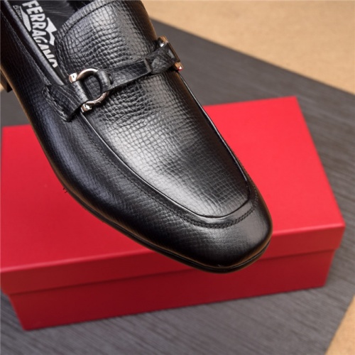 Cheap Salvatore Ferragamo SF Leather Shoes For Men #497807 Replica Wholesale [$85.00 USD] [ITEM#497807] on Replica Salvatore Ferragamo Leather Shoes