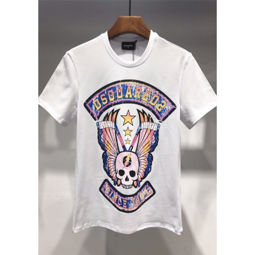 Cheap Dsquared T-Shirts Short Sleeved For Men #498008 Replica Wholesale [$24.00 USD] [ITEM#498008] on Replica Dsquared T-Shirts