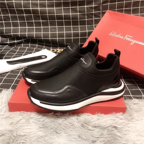 Cheap Salvatore Ferragamo SF Casual Shoes For Men #498075 Replica Wholesale [$75.00 USD] [ITEM#498075] on Replica Salvatore Ferragamo Casual Shoes