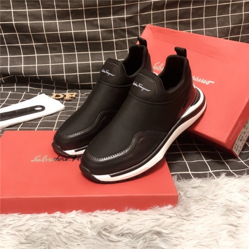 Cheap Salvatore Ferragamo SF Casual Shoes For Men #498075 Replica Wholesale [$75.00 USD] [ITEM#498075] on Replica Salvatore Ferragamo Casual Shoes
