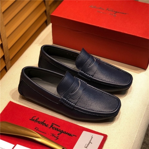 Cheap Salvatore Ferragamo SF Leather Shoes For Men #498082 Replica Wholesale [$80.00 USD] [ITEM#498082] on Replica Salvatore Ferragamo Leather Shoes