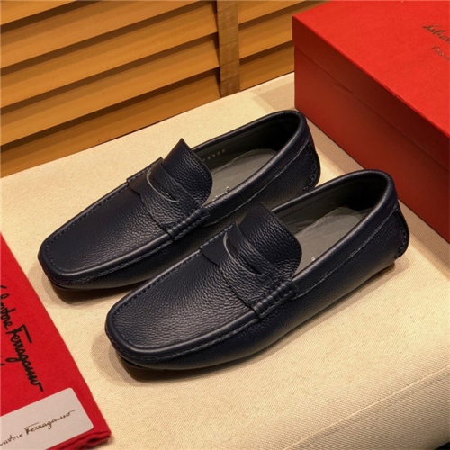 Cheap Salvatore Ferragamo SF Leather Shoes For Men #498082 Replica Wholesale [$80.00 USD] [ITEM#498082] on Replica Salvatore Ferragamo Leather Shoes