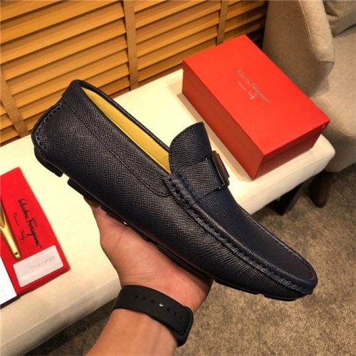 Cheap Salvatore Ferragamo SF Leather Shoes For Men #498086 Replica Wholesale [$80.00 USD] [ITEM#498086] on Replica Salvatore Ferragamo Leather Shoes