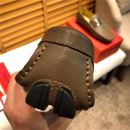 Cheap Salvatore Ferragamo SF Leather Shoes For Men #498087 Replica Wholesale [$80.00 USD] [ITEM#498087] on Replica Salvatore Ferragamo Leather Shoes