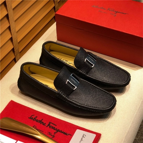 Cheap Salvatore Ferragamo SF Leather Shoes For Men #498088 Replica Wholesale [$80.00 USD] [ITEM#498088] on Replica Salvatore Ferragamo Leather Shoes